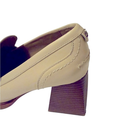 Quincy Womens Square Toe Loafer Heels in new conditions - Picture 3 of 16